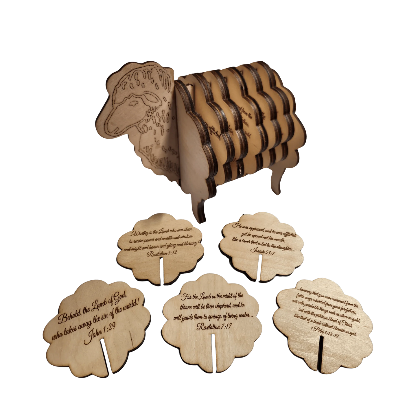 Lamb of God Coaster Set