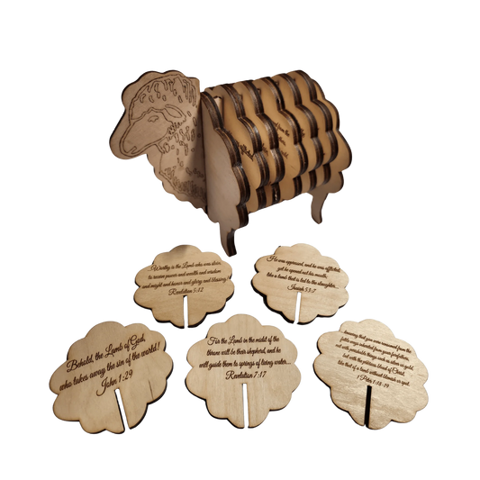 Lamb of God Coaster Set