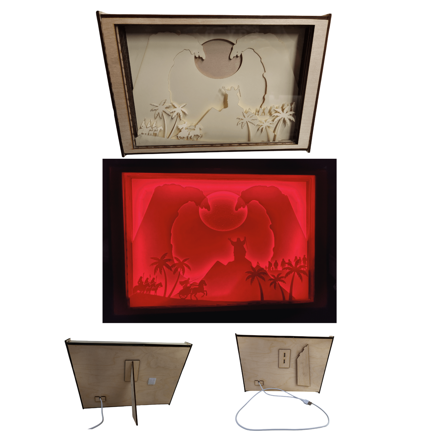 Biblical LED Shadowbox